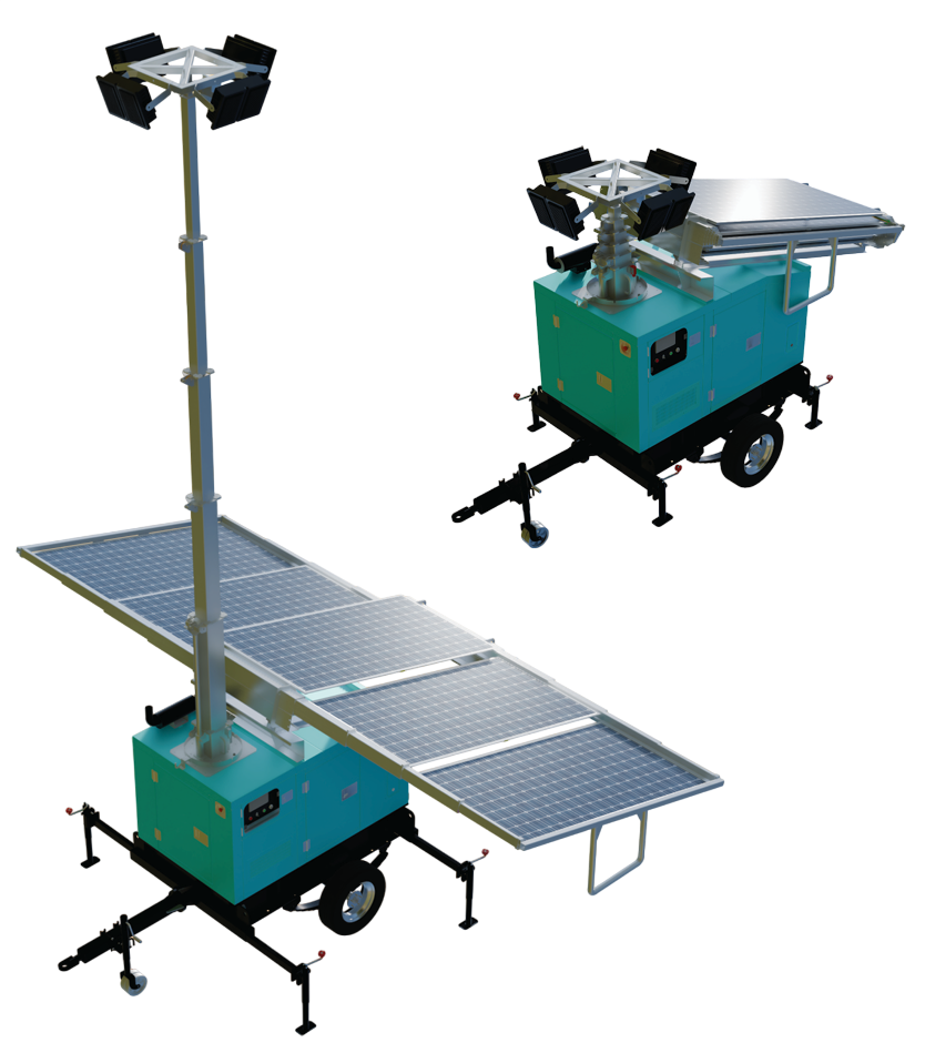 YAMAGEN Solar Hybrid Tower Light